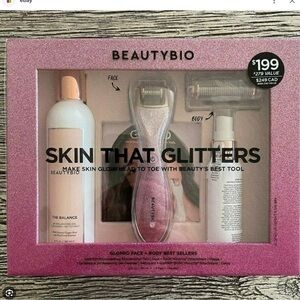 BeautyBio Skin That Glitters Head To Toe Gift Set